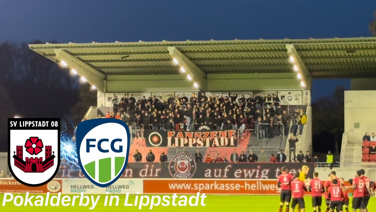 SV Lippstadt 08 vs. FC Gütersloh | enges und spannendes Derby im Westfalenpokal mit super Stimmung