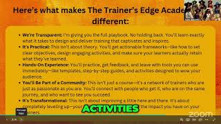 Level Up Your Training Skills Now!
