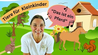 Tiere für Kleinkinder - Part 1 | Tiere für Kinder | Lernen für Kleine mit Miss Josi screenshot 5