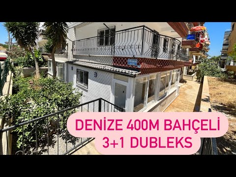 Didim altınkum mahallesinde plaja 400m 3+1 bahçeli dubleks