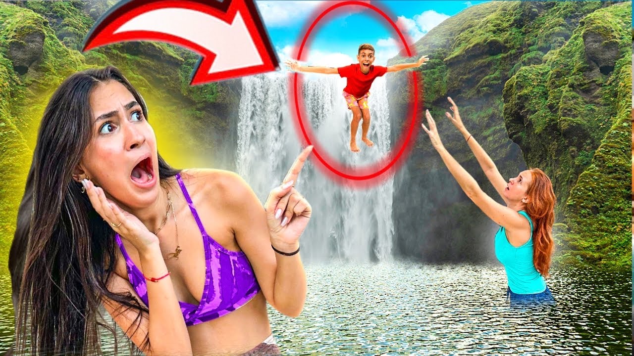 DESCOBRI UMA CACHOEIRA SECRETA !!! 💦🤩 Bela Bagunça