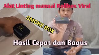 Cara menggunakan Alat Linting Manual Roollbox || Alat linting manual Roollbox SMOKE BOX