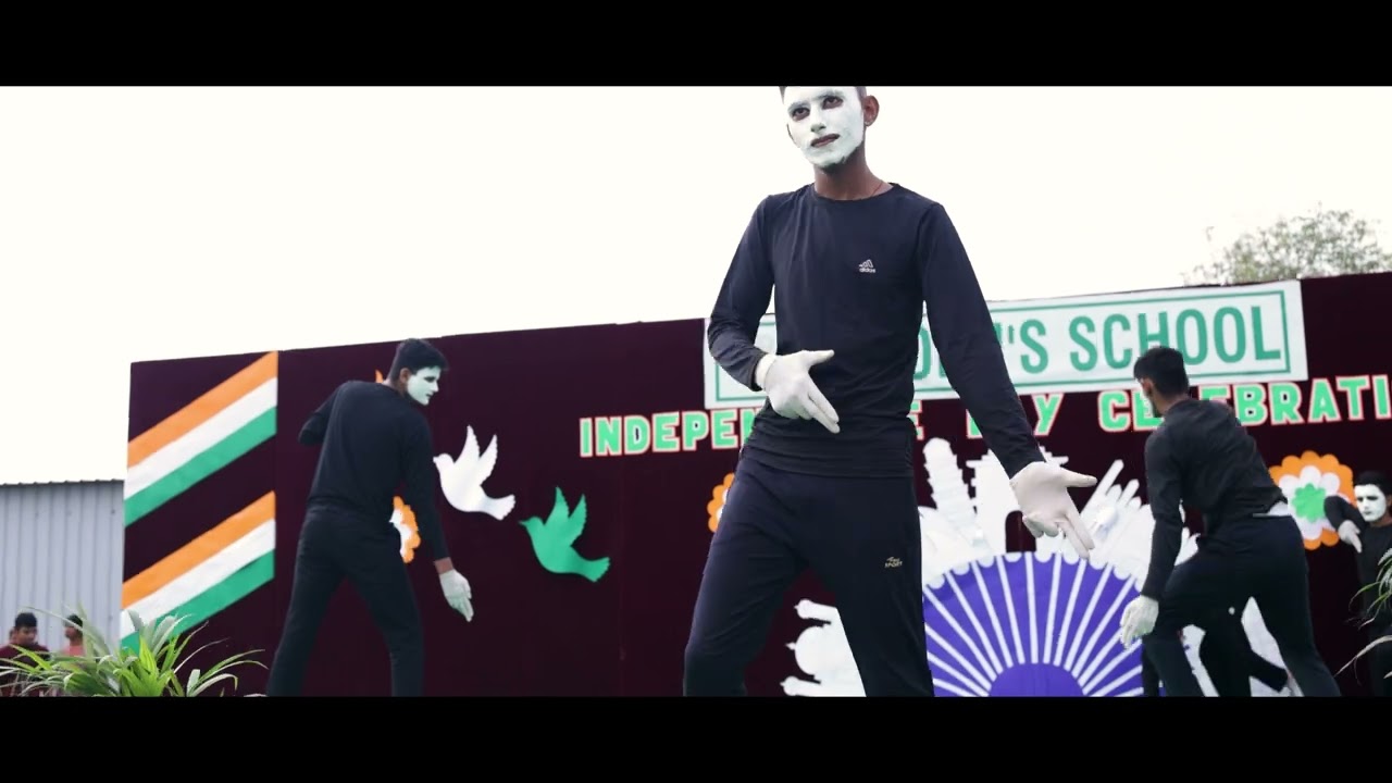 "Captivating Mime Act | Celebrating Independence Day"
