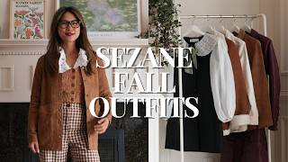 SEZANE FALL LOOKBOOK | casual fall outfit ideas
