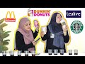DUNKIN' DONUTS KALAHKAN COFFEE STARBUCKS ??! blind taste test | ft @Shazz Zainuddin