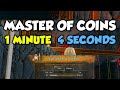 Gw2 master of coins under 3 gold 1m 4 seconds