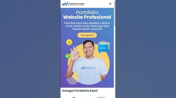 Mataram Web Portofolio Template WordPress Keren