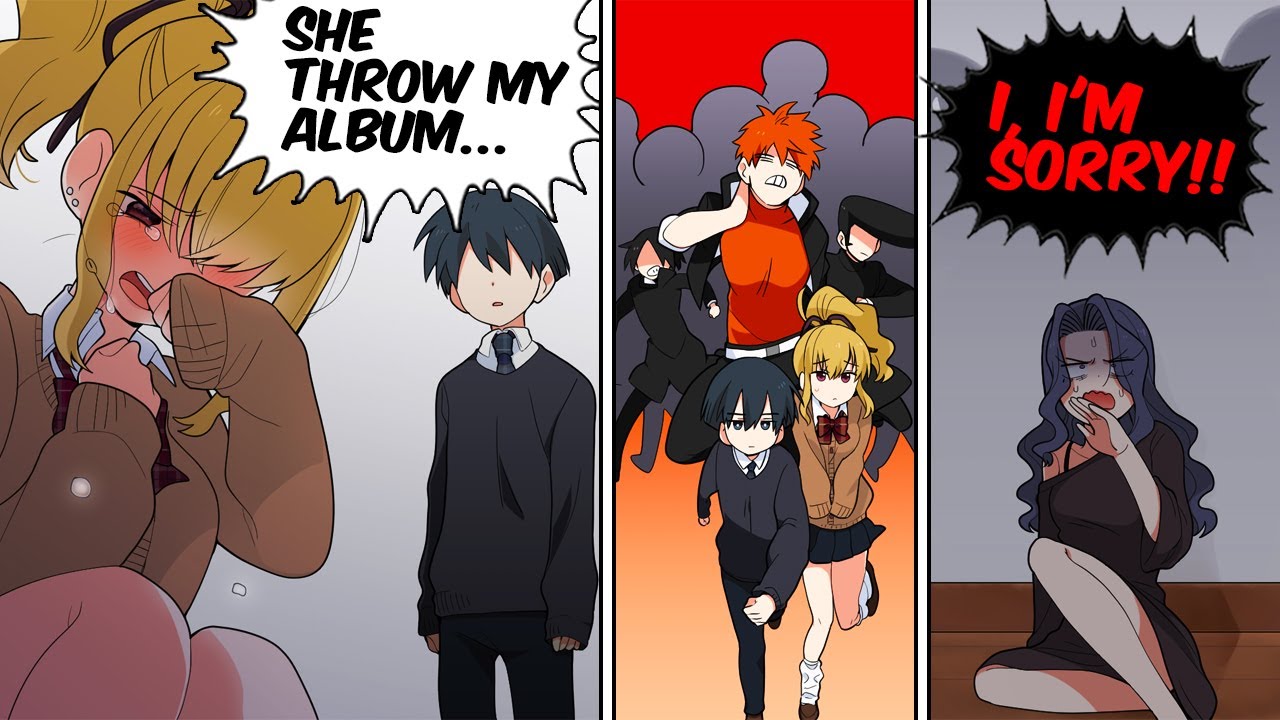 [Manga dub] A shady guy rescues a gyaru from her stepmother, and now she wants to marry him [RomCom]