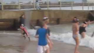 Christmas Swim Ramsgate 2014 clip 1 of 9