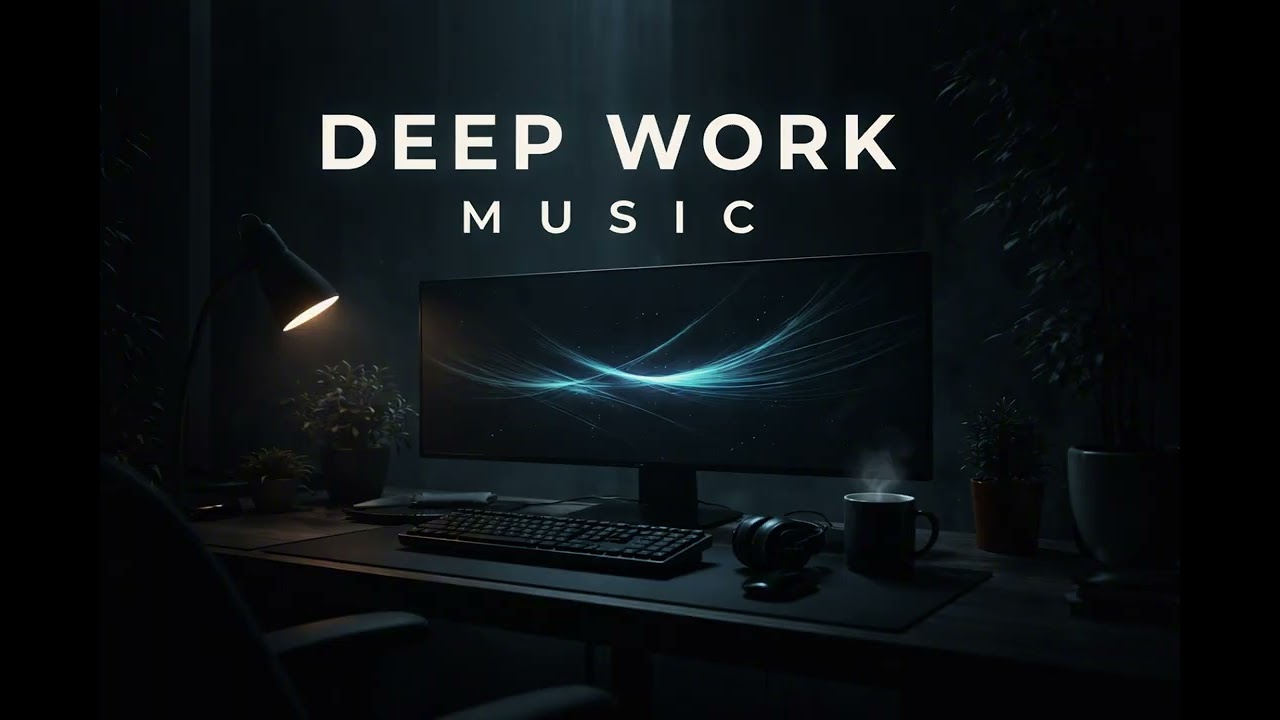 Deep Work Music – Dark Flow State (1 Hour Minimal Focus Session)
