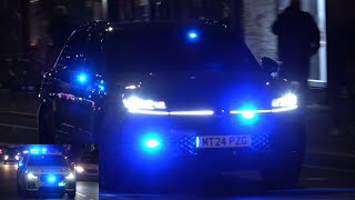 Surrey & Sussex Police, Marked BMW X5 G05 & Unmarked Volkswagen Touareg, Armed Response Vehicles. 