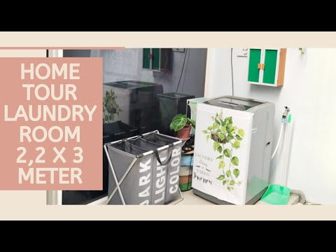 home-tour-2020-||-laundry-room-cuma-2,2-x-3-meter-||--home-decor-indonesia
