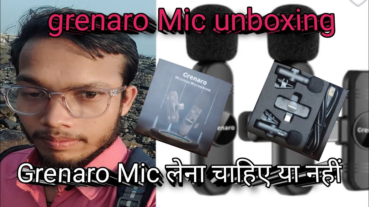 My first video wireless mic #लेना चाहिए या नहीं #grenaro mic #