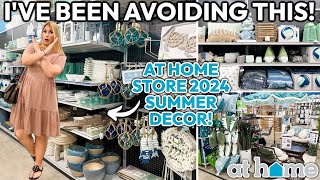 I&#39;ve Been AVOIDING This Store... 😬 At Home Store 2024 Summer Home Decor Finds | Decorating Ideas