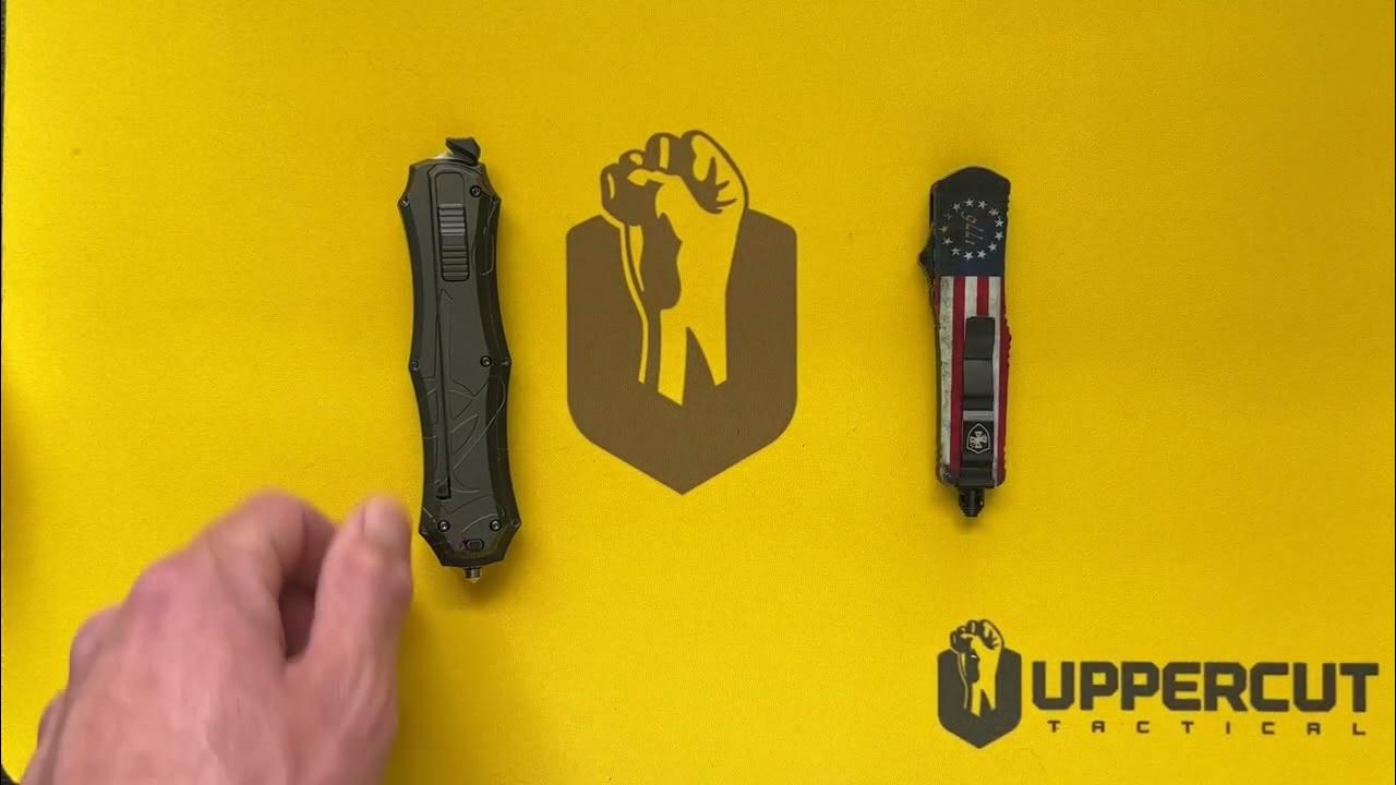 Single Action vs Double Action OTF Knife What's The Difference? YouTube