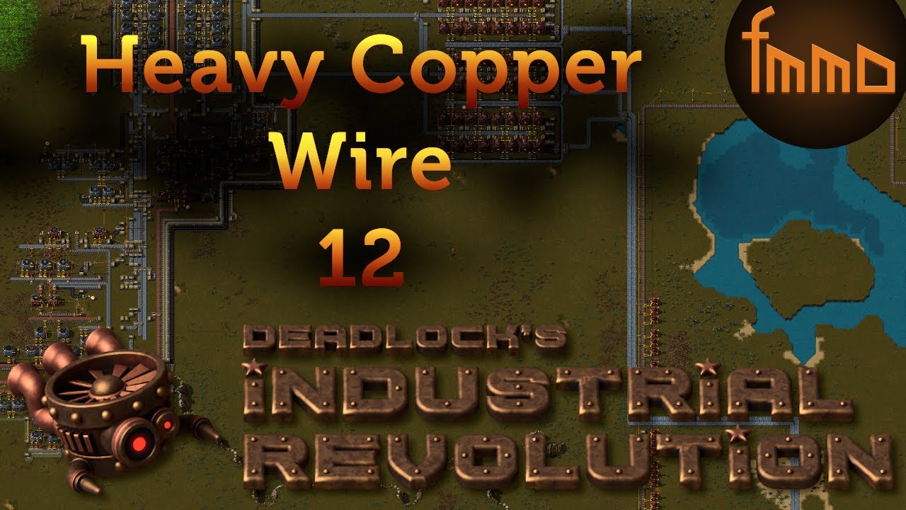 Factorio - Industrial Revolution Ep 12 - Heavy Copper Wire - YouTube