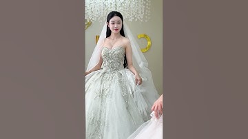 Vậy là nàng dâu Thảo Hàn đã chính thức lên xe hoa cùng thiết kế váy cưới siêu lấp lánh #shorts