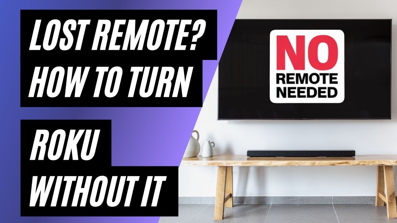 Lost Your Remote? How To Turn on Roku Without It! - YouTube