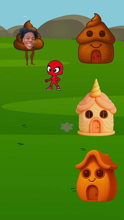 Save Spider-Man from Poop!💩😂🏠 |Wiwi Studios|