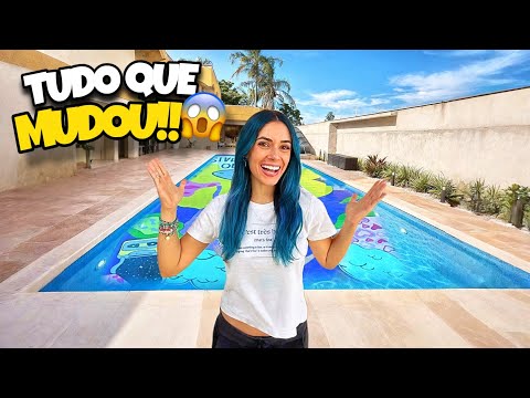 COMO ESTÁ A CASA ABANDONADA ATUALMENTE!! TOUR ATUALIZADO 2026