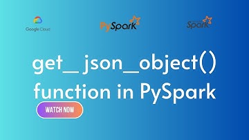 get_ json_object() function in PySpark | Databricks #spark #pyspark #azuresynapse #scala3