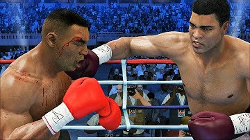 Muhammad Ali vs Mike Tyson Full Fight - Fight Night Champion Simulation