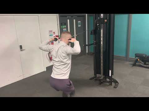 Cable Rope Attachment Face Pull