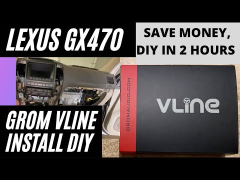 Lexus GX470 Grom VLine Install DIY – How to Get Apple CarPlay/Android Auto on Your 03-09 Lexus!