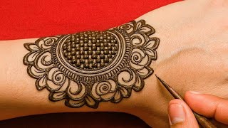 Very Beautiful Stylish Back Hand Mehndi Design L Easy Mehndi Design L Mehndi Ka Design L Mehndi