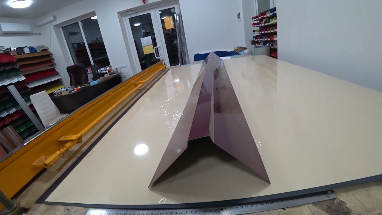 Конек на крышу.Жестяные изделия под заказ любой сложности.Днепр ...