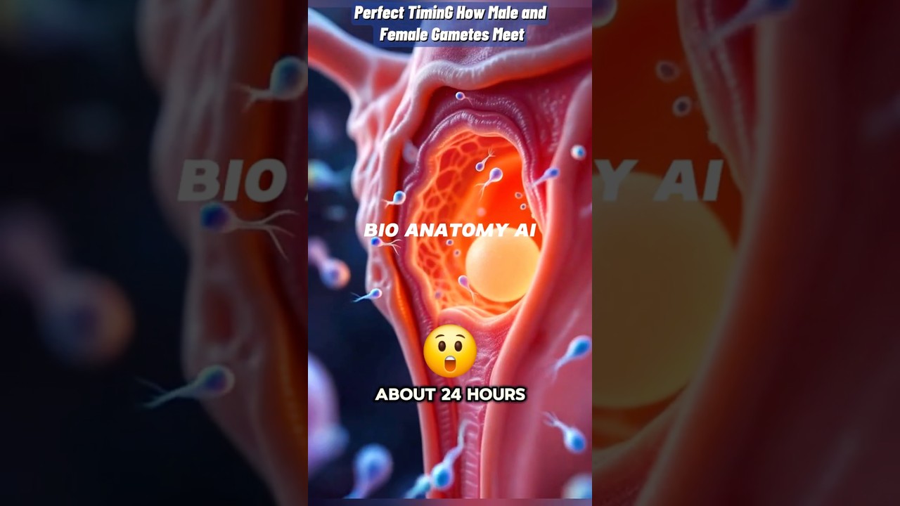 Идеальное время: как мужские и женские гаметы встречаются при оплодотворении 