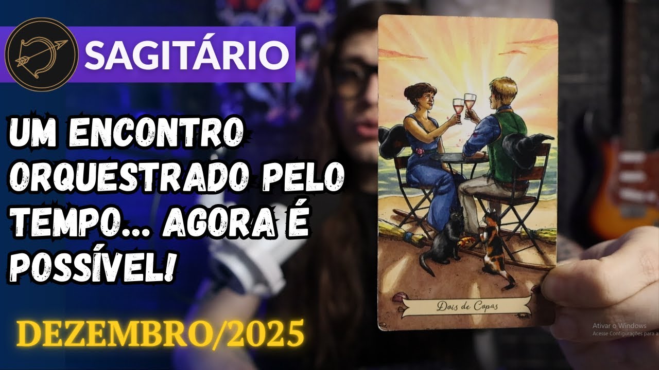 SAGITÁRIO♐: ALGO QUE NÃO SE CONCRETIZOU LÁ ATRÁS… TE ENCONTRA QUANDO AMBOS SE ABREM PRA VIVER! ⚡