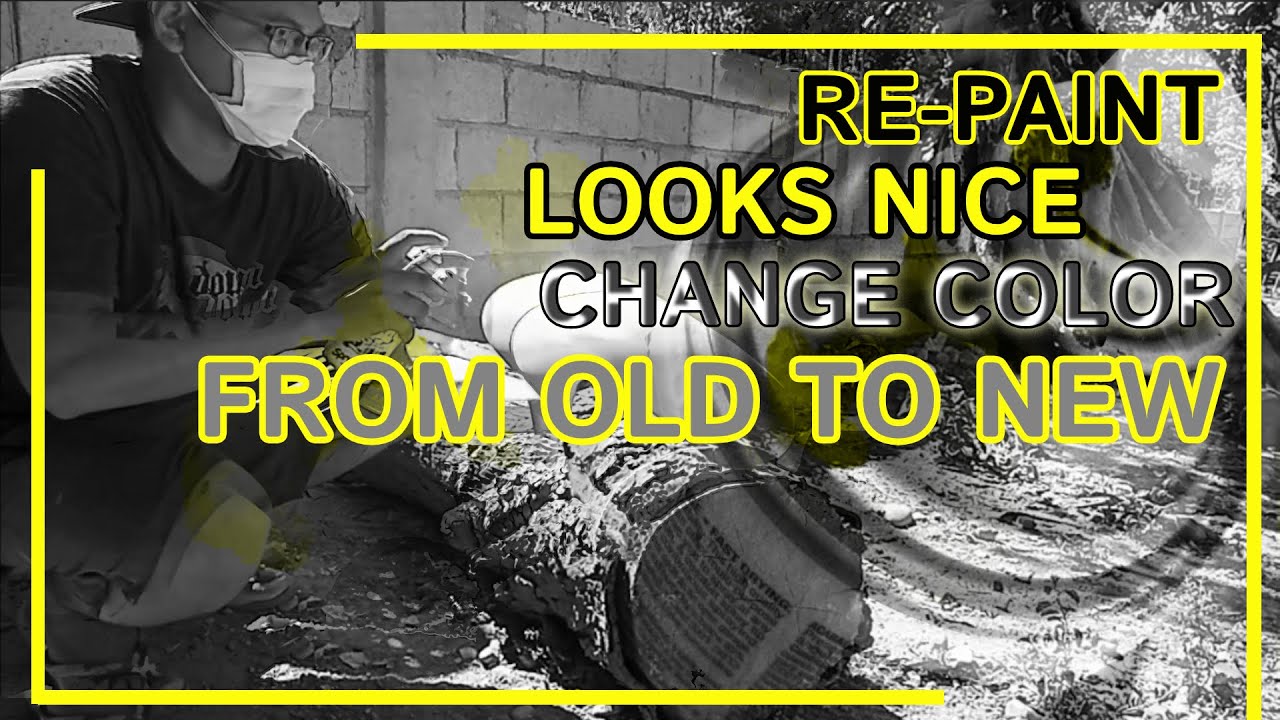 STEP BY STEP HOW TO REPAINT MOTORCYCLE FAIRINGS USING SPRAY PAINT