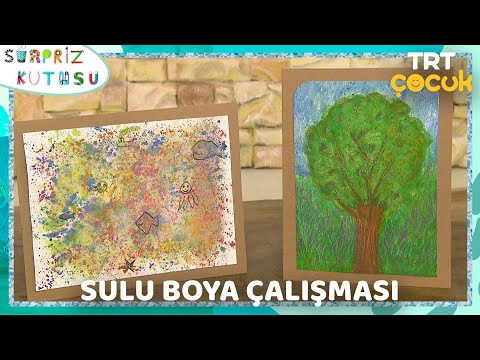 SÜRPRİZ KUTUSU / SULU BOYA ÇALIŞMASI