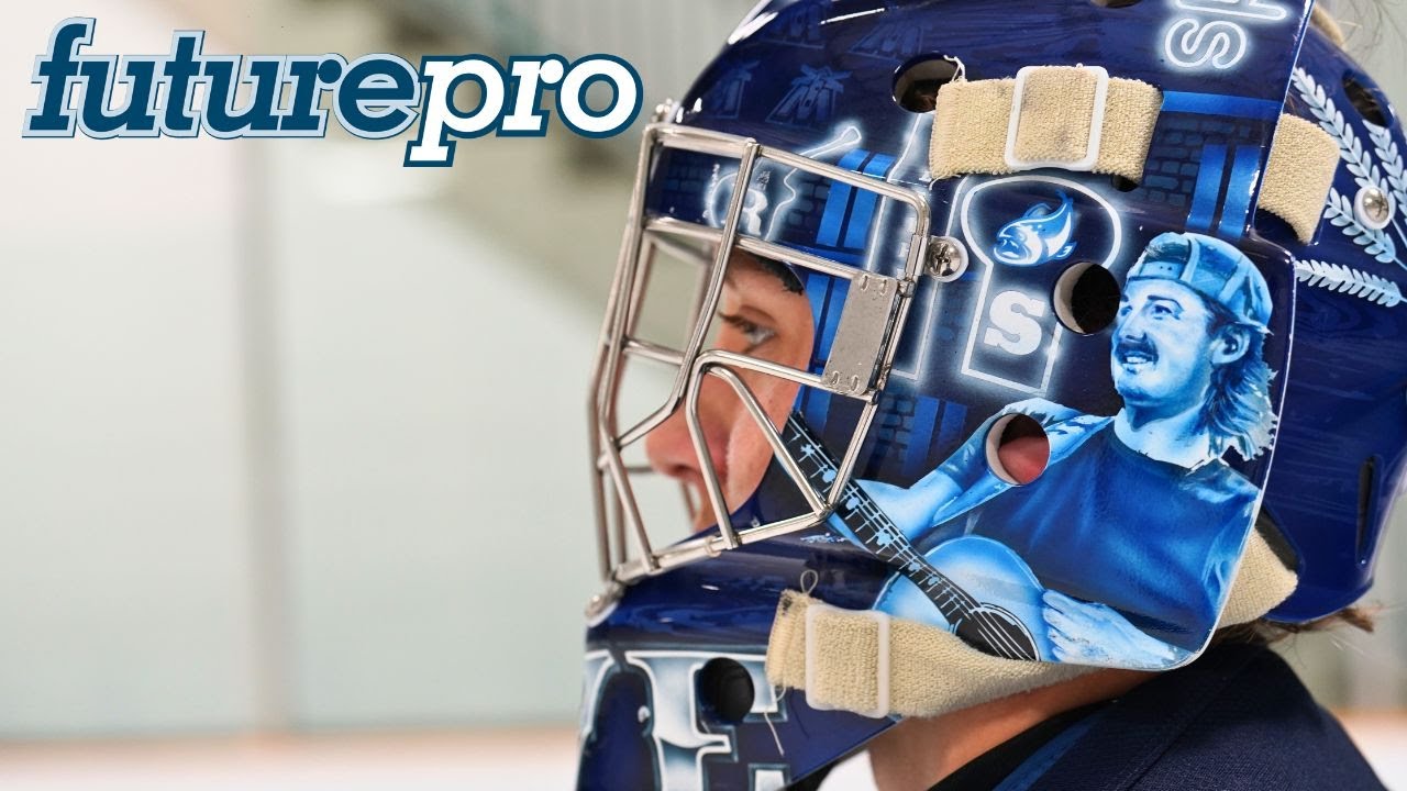S5E24 FUTURE NHL GOALIE GEAR HACKS RYERSON LEENDERS OHL YouTube