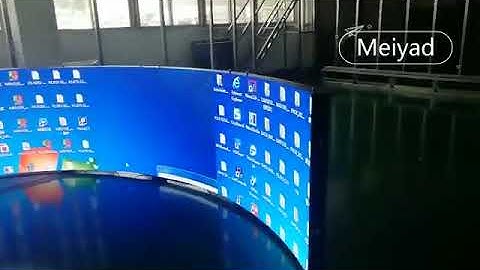 Meiyad Curved LED Video Wall Curved LED Screen Video