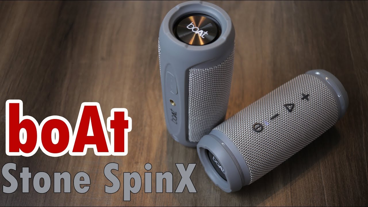 boAt Stone SpinX review Portable 