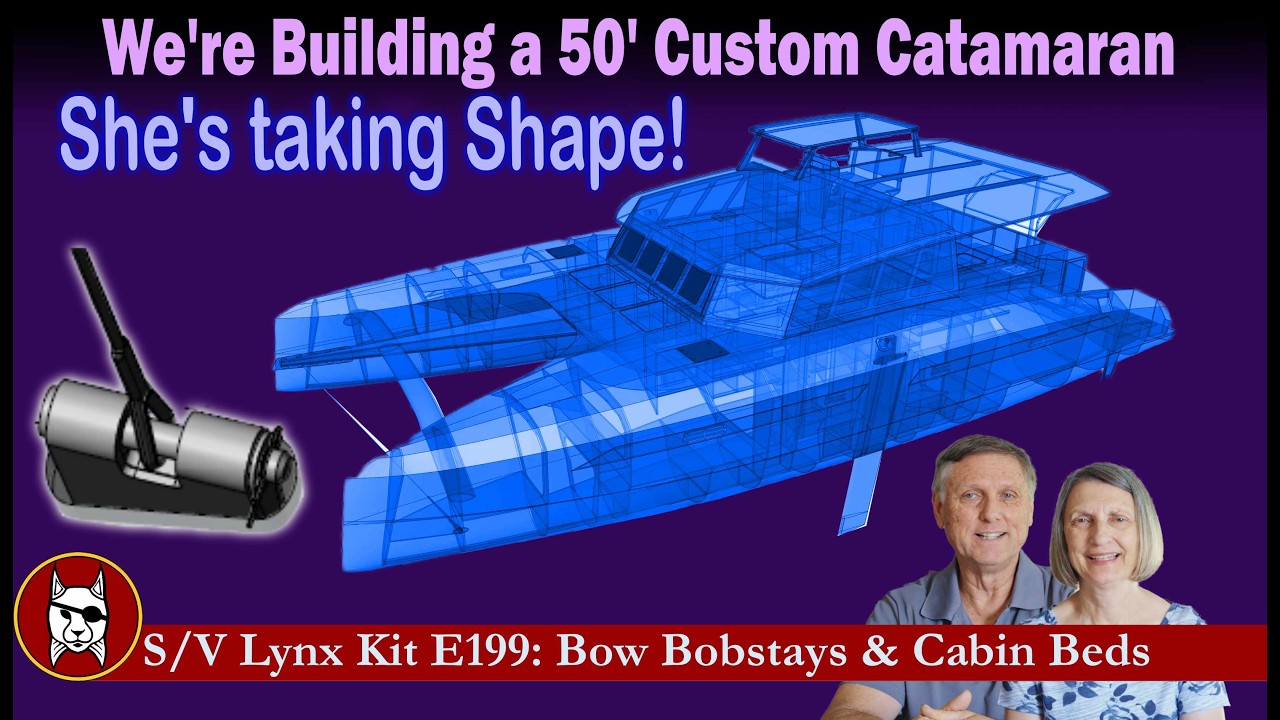 ⁣Kit E199: Bow Bopstays and Cabin Beds
