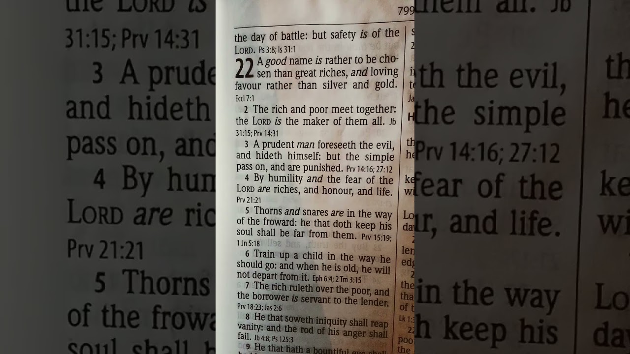 Proverbs 22:1 KJV 🙏🕊️♥️