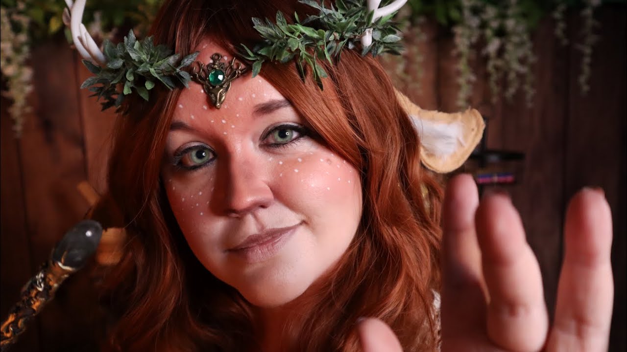 ASMR ❤️‍🩹 Gentle Faun Heals Your Energy 💜 (Soft-Spoken Reiki Healing, ASMR Roleplay)
