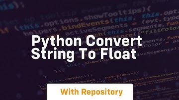 python convert string to float