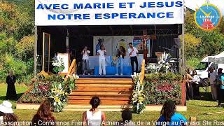 Journée Pélerinage de l'Assomption - Site de la Vierge au Parasol Ste Rose - 15/08/26