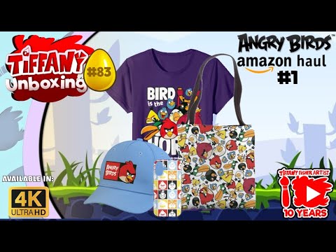 Angry Birds Amazon Haul Part 1 | Tiffany’s Unboxing #83 [4K]