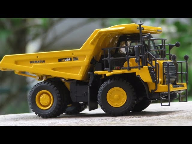 1:87 Komatsu HD325-8 Rigid Frame Haul Truck Review - YouTube