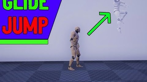 Unreal Engine 4 Tutorial Destiny 2 abilities series #1 Glide Jump