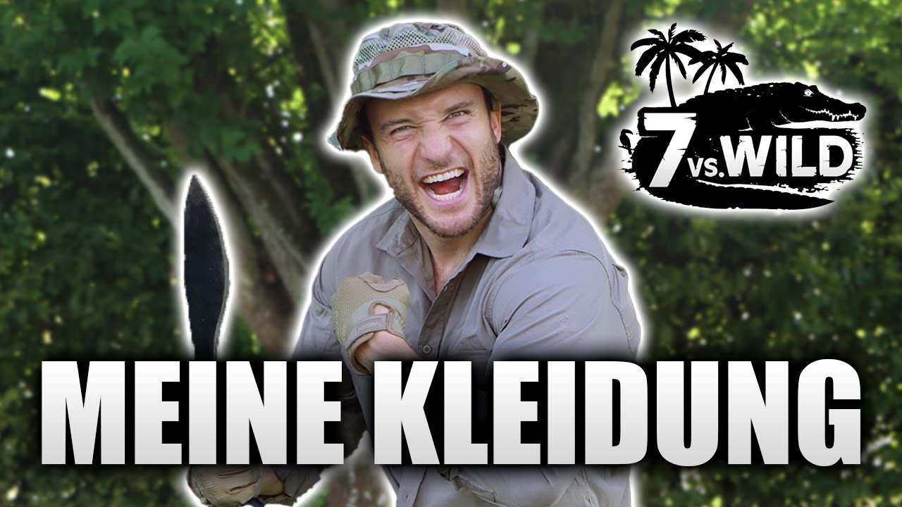 Meine Kleidung für 7 Vs. Wild Sascha Huber YouTube