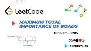 Maximum Total Importance of Roads | Leetcode - 2285 | Python | Tamil