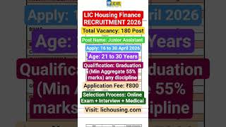 Junior Assistant Vacancy Out #licrecruitment #ibps #ibps2026 #sbirecruitment #sbi #juniorassistant