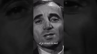 Charles Aznavour - Hier encore 25.08.2023 #charlesaznavour #vieilleschansons