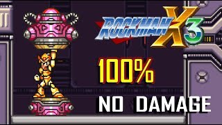 Mega Man X3 (SNES) - 100% GOOD ENDING  LONGPLAY (NO DAMAGE) HD